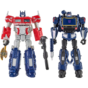 TRANSFORMERS: Reactivate Video Game-Inspired Optimus Prime and Soundwave 2-Pack, 6.5-inch Converting Action Figures, 8+ Years