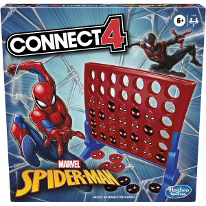 Hasbro Gaming Connect 4 Marvel Spider-Man Edition, Strategy Game for 2 Players, Ages 6 and Up (Amazon Exclusive)