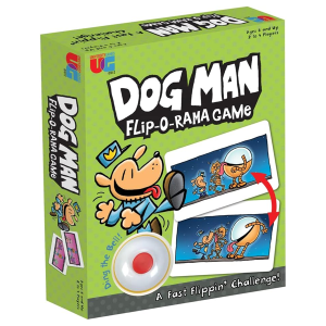 University Games | Dog Man Flip-o-Rama Card Matching Game, Based on The Dog Man Books Series, for 2 or More Players Ages 6 and Up