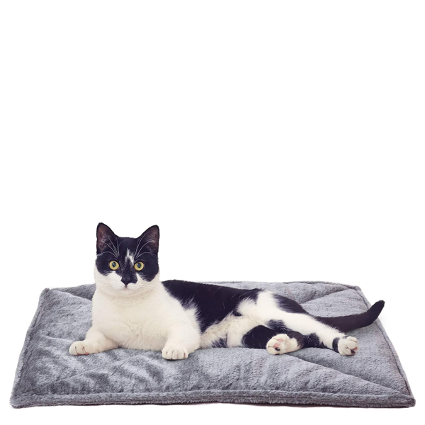 Furhaven ThermaNAP Self-Warming Cat Bed for Indoor Cats & Small