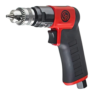 Chicago Pneumatic CP7300C - Air Power Drill, Hand Drill, Power Tools & Home Improvement, 1/4 Inch (6.5 mm), Keyed Chuck, Pistol Handle, 0.31 HP / 230